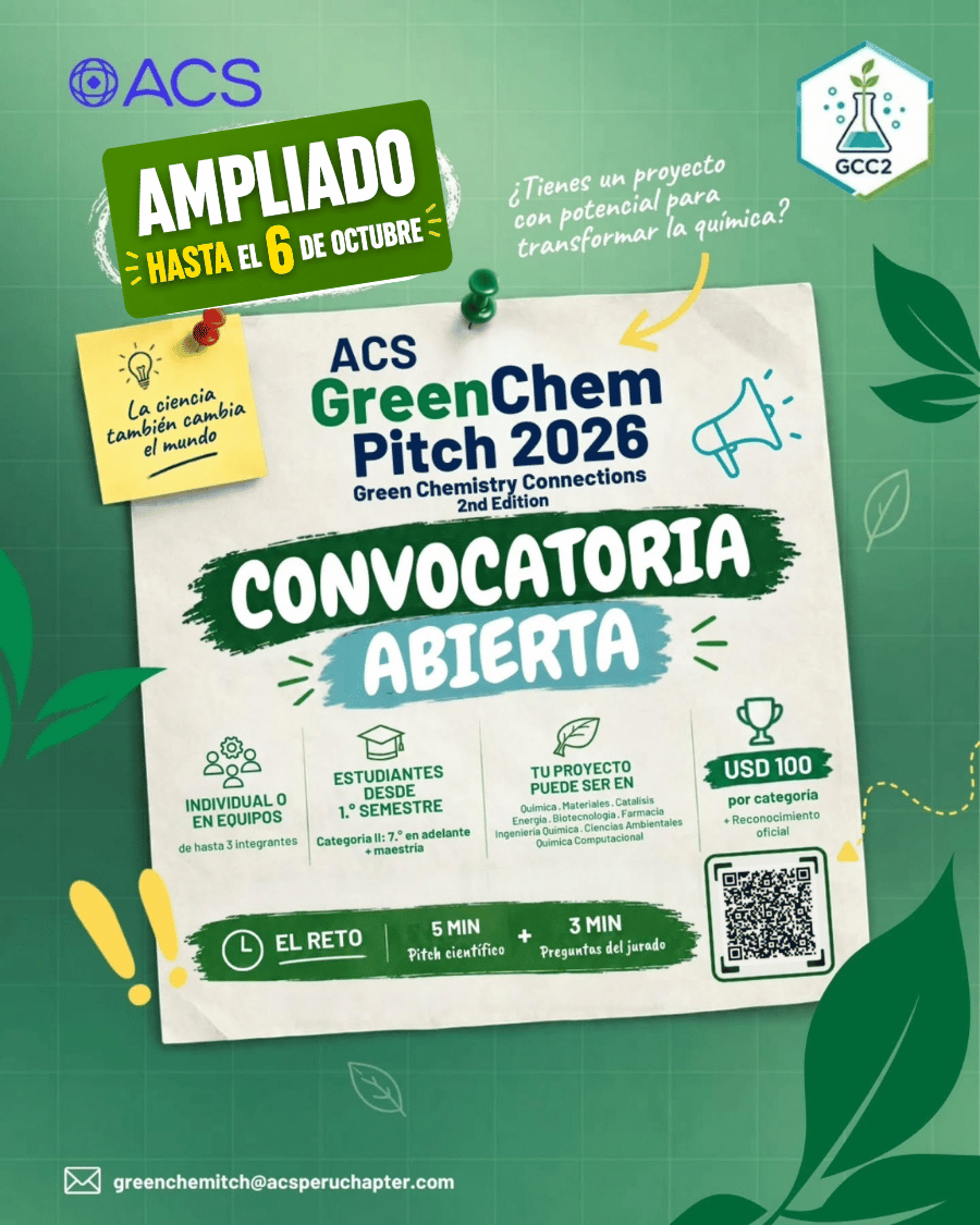 Participa en el Green Chem Pitch&nbsp;2026